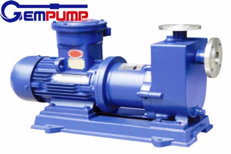 Self Priming Magnetic Centrifugal Pump For Chemical Concentrated Sulfuric Acid Transfer