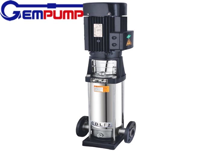 0.37KW Stainless Steel Centrifugal Pump Vertical Type 2M Lift